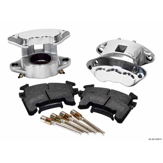 Wilwood 140-12097-P D154 Front Brake Caliper Kit, Polished