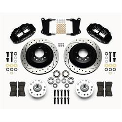 Wilwood 140-12271-D FNSL6R Pro Series Front Disc Brake Kit, 1964-74 GM