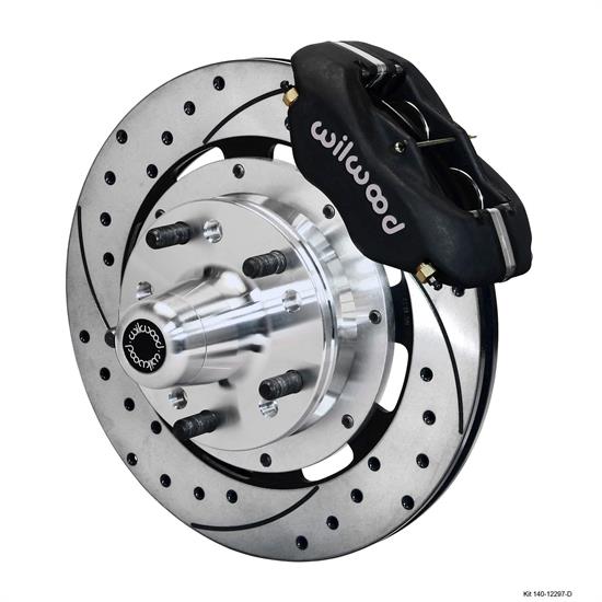 Wilwood 140-12297-D FDLI Front Disc Brake Kit, 1979-02 GM G-Body/S-10