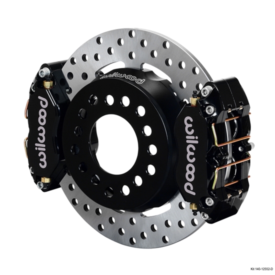 Wilwood 140-12552-D Dynapro Lug Mt Rear Brake Kit, Big Ford New Style