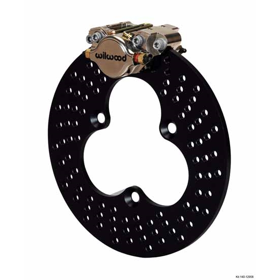 Wilwood 140-12958 DPS-LW Left Front Midget Brake Kit, 10.20 Inch Rotor
