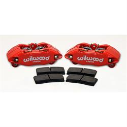 Wilwood 140-13029-R DPHA Front Caliper/Brake Pad Kit, Honda/Acura, Red