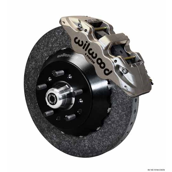 Wilwood 140-13144-CSICN AERO6 Dynamic Front Disc Brake Kit, 1964-74 GM
