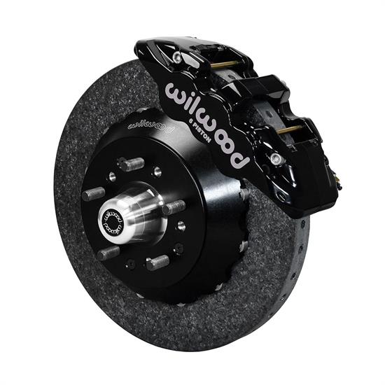 Wilwood 140-13145-CSIC AERO6 Dynamic Front Brake Kit, WWE Pro Spindle