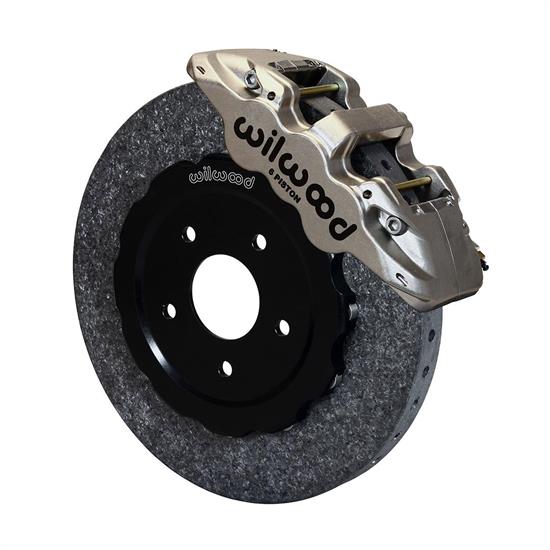 Wilwood 140-13154-CSICN AERO6 Front Brake Kit, 04-Up Corvette/Cadillac