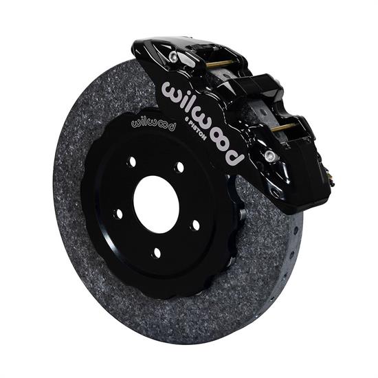 Wilwood 140-13154-CSIC AERO6 Front Brake Kit, 04-Up Corvette/Cadillac