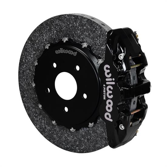 Wilwood 140-13161-CSIC AERO4 Rear Brake Kit, 2004-Up Corvette/Cadillac