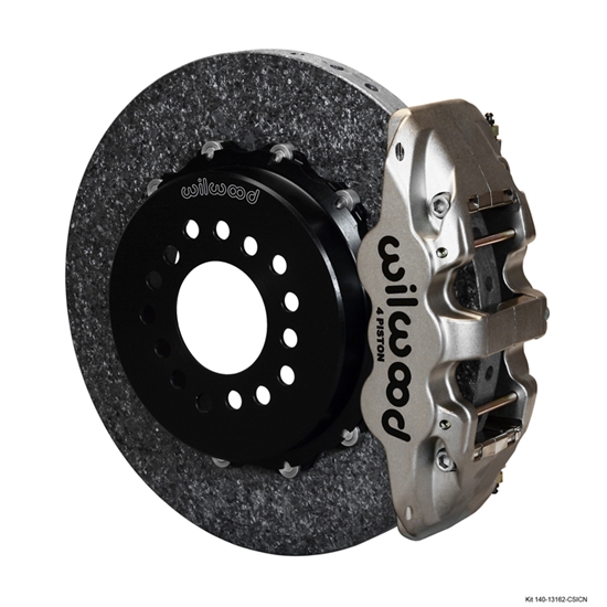 Wilwood 140-13162-CSICN AERO4 Rear Brake Kit, Big Ford New Style 2.36