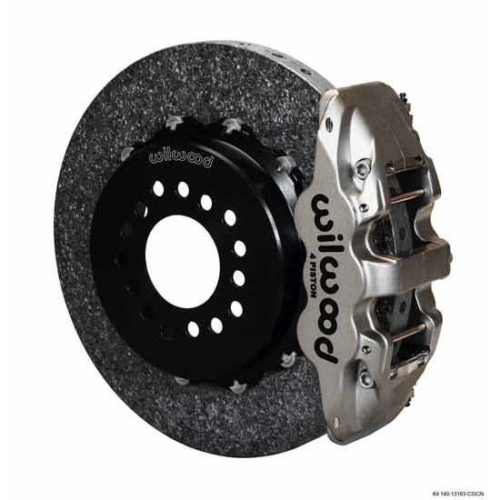 Wilwood 140-13163-CSICN AERO4 Dynamic Rear Parking Brake Kit, Big Ford