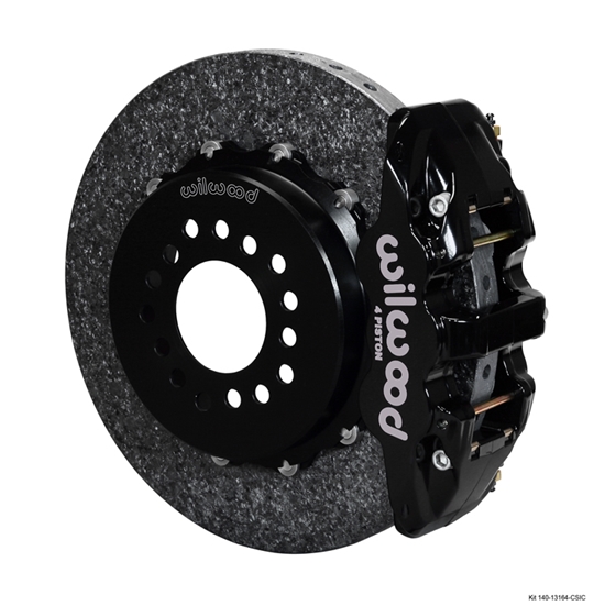 Wilwood 140-13164-CSIC AERO4 Rear Brake Kit, Big Ford New Style 2.50