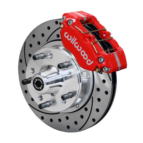 Wilwood 140-13202-DR DP-DB Pro Series Front Disc Brake Kit, 1964-74 GM