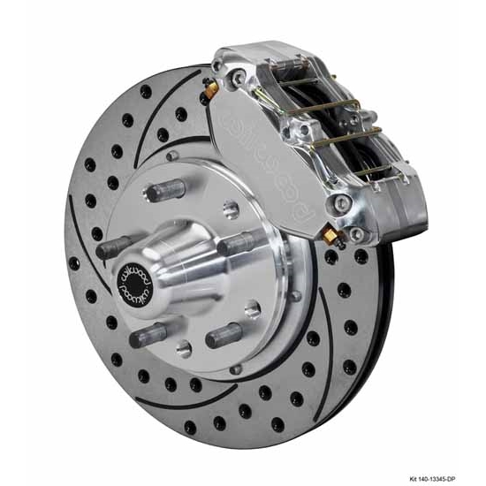 Wilwood 140-13345-DP DP-DP Pro Series Front Brake Kit, WWE Pro Spindle