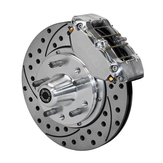Wilwood 140-13377-DP DP-DB 11 Front Brake Kit, 74-80 Pinto/Mustang II