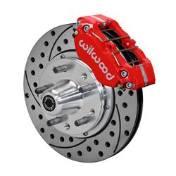 Wilwood 140-13377-DR DP-DB Front Brake Kit, 1974-80 Pinto/Mustang II