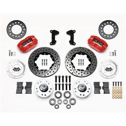 Wilwood 140-13377-DR DP-DB Front Brake Kit, 1974-80 Pinto/Mustang II