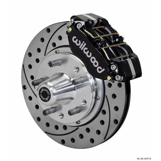 Wilwood 140-13377-D DP-DB 11 Front Brake Kit, 1974-80 Pinto/Mustang II