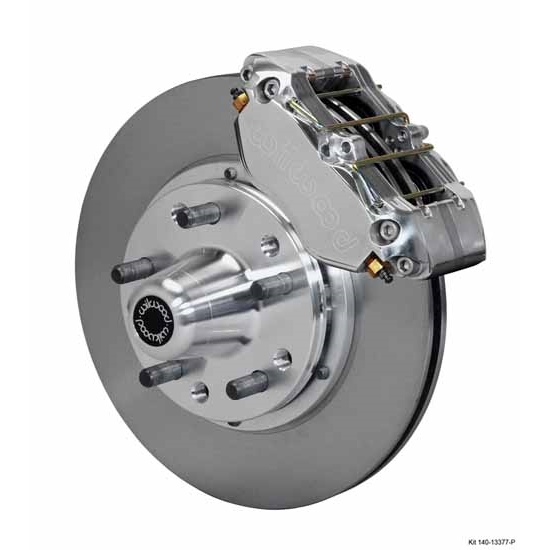 Wilwood 140-13377-P DP-DB 11 Front Brake Kit, 74-80 Pinto/Mustang II