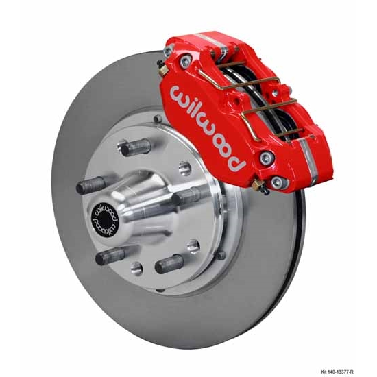 Wilwood 140-13377-R DP-DB Front Brake Kit, 1974-80 Pinto/Mustang II
