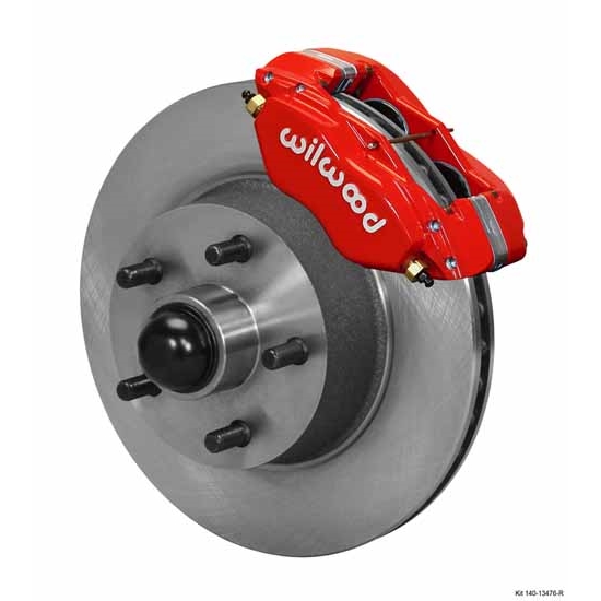 Wilwood 140-13476-R FDL-M Front Brake Kit, 1965-69 Mustang, Disc/Drum
