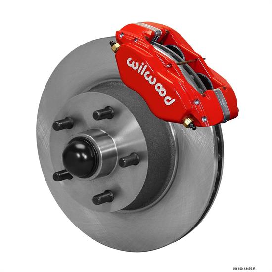Wilwood 140-13476-R FDL-M Front Brake Kit, 1965-69 Mustang, Disc/Drum