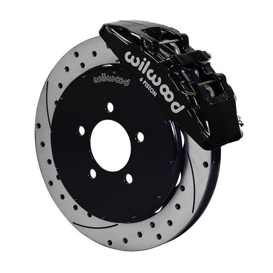 Wilwood 140-13581-D Dynapro 6 Front Disc Brake Kit, 12.88 Inch, Black