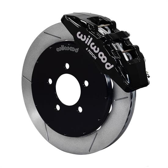Wilwood 140-13581 Dynapro 6 Front Disc Brake Kit, 12.88 Inch, Black