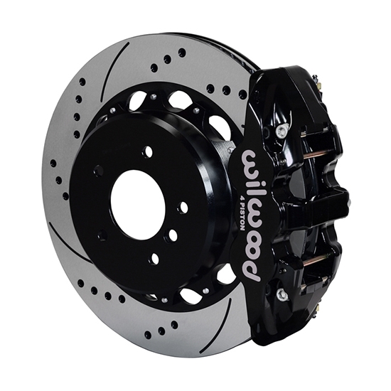 Wilwood 140-13583-D AERO4 Rear Disc Parking Brake Kit, 14 Inch