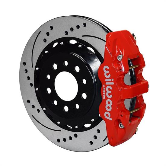 Wilwood 140-13698-DR AERO4 14.25 Inch Rear Brake Kit