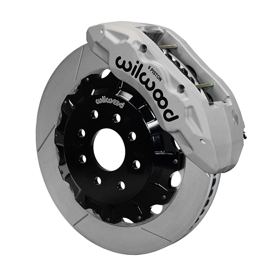 Wilwood 140-13873C TX6R Big Brake Truck Front Brake Kit, Clear