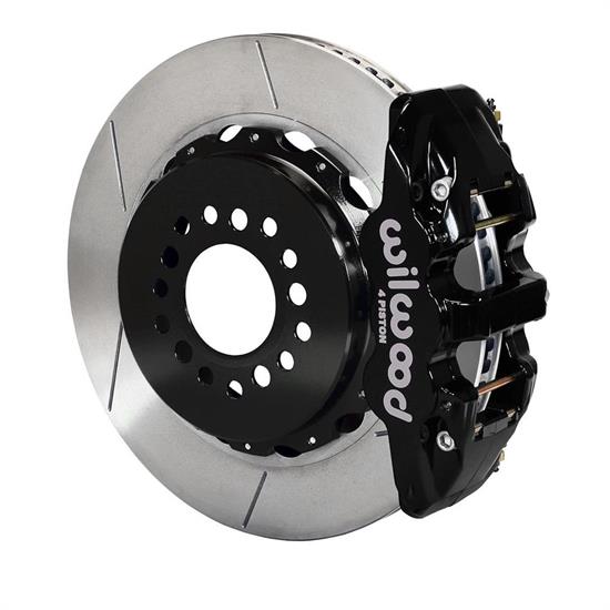 Wilwood 140-14068 AERO4 14 Inch Rear Brake Kit for OE Parking Brake