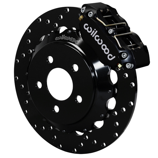 Wilwood 140-14100-D Dynapro Radial Front Drag Brake Kit, Black