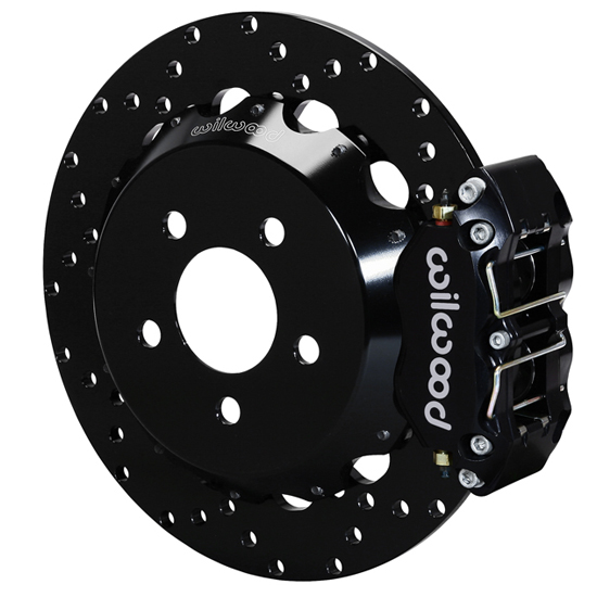 Wilwood 140-14106-D Dynapro Radial Rear Drag Brake Kit, Black