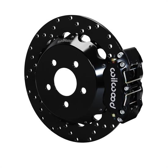 Wilwood 140-14106-D Dynapro Radial Rear Drag Brake Kit, Black
