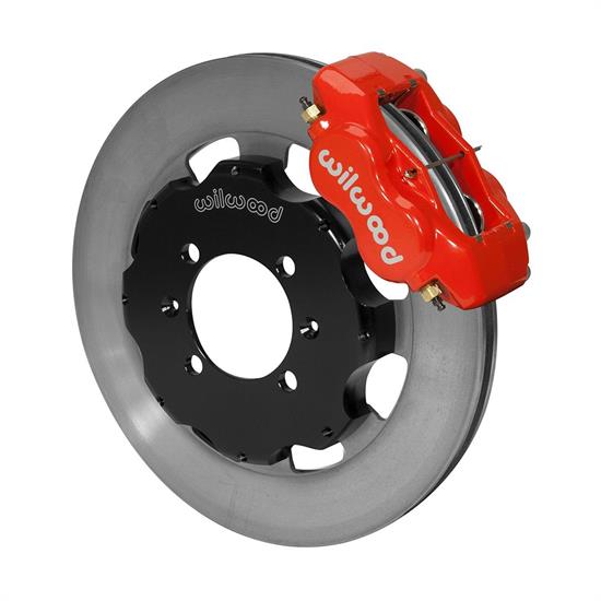 Wilwood 140-14233-R Forged Dynalite Front Brake Kit, Red, Plain