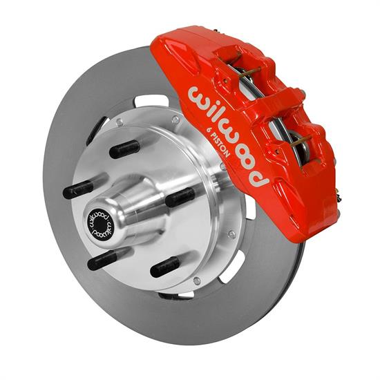 Wilwood 140-14533-R Forged Dynapro 6 Big Brake Front Kit