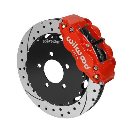 Wilwood 140-14680-DR Forged Narrow Superlite 6R Big Brake Front