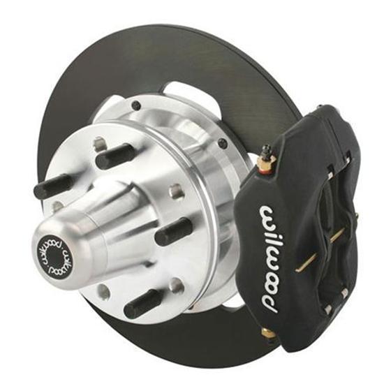 Wilwood 140-1501-B FDL Pro Series Drag Disc Brake Kit, 1937-49 Ford