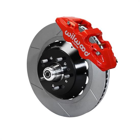 Wilwood 140-15053-R AERO6 Big Brake Front Brake Kit, Radial, Red
