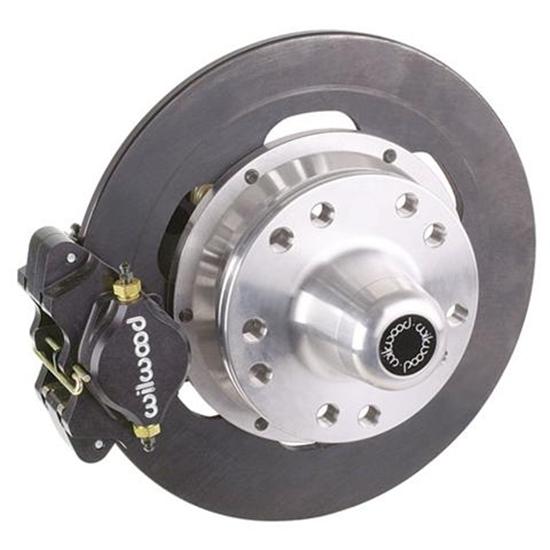 Wilwood Disc Brake Kit 1949-54 Chevy Spindles, 2-Piston, Steel Rotor