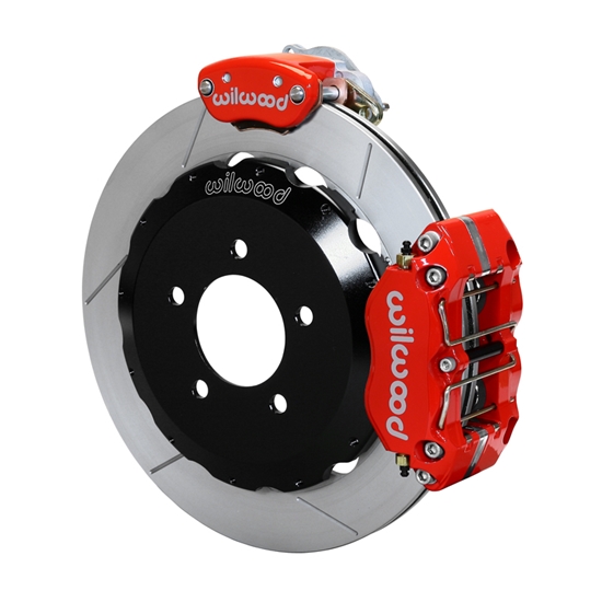 Wilwood 140-15138-R Dynapro Radial-MC4 Parking Brake Kit, Rear, Red