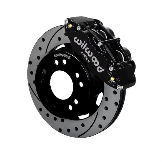 Wilwood 140-15302-D Superlite 4R Front Brake Kit, Drilled, C10/15