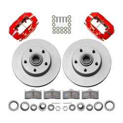 Wilwood Front AFX ProSpindle/Disc Brake Kit, 11 Inch Rotor, Red