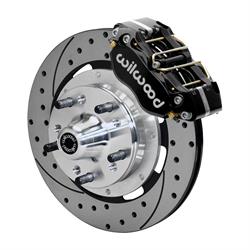 Wilwood AFX ProSpindle/Disc Brake Kit, 11.75 Drilled Rotor, Black