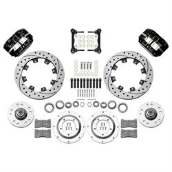 Wilwood AFX ProSpindle/Disc Brake Kit, 11.75 Drilled Rotor, Black