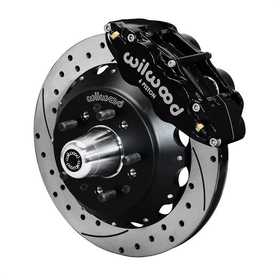 Wilwood 140-15910-D AFX Front Brake Kit, 12.88 Inch Drilled Rotor