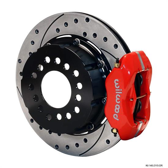 Wilwood 140-2117-DR FDLI Rear Brake Kit, Mopar-Dana 2.36 Off