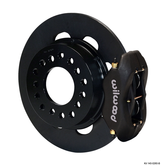 Wilwood 140-4545-B FDL Rear Brake Kit, Chev 12 Bolt w/Clip Eliminator