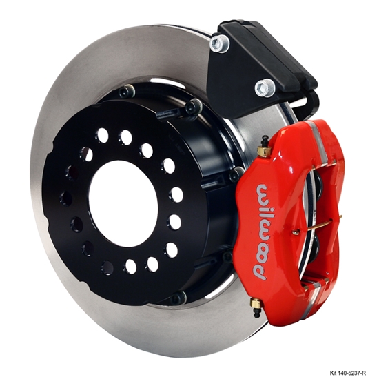 Wilwood 140-5237-R FDL Rear Brake Kit, Chev 12 Bolt w/Clip Eliminator