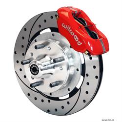 Wilwood 140-7675-DR FDLI 12.19 Inch Front Disc Brake Kit, 1964-74 GM