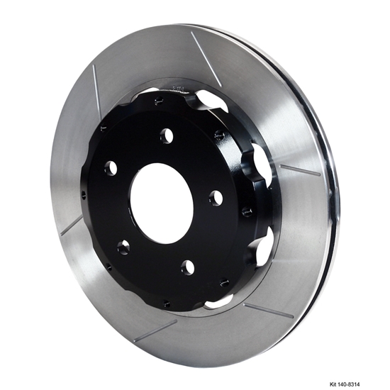 Wilwood 1408314 Promatrix Rear Rotor Brake Kit, 198896 Corvette C4